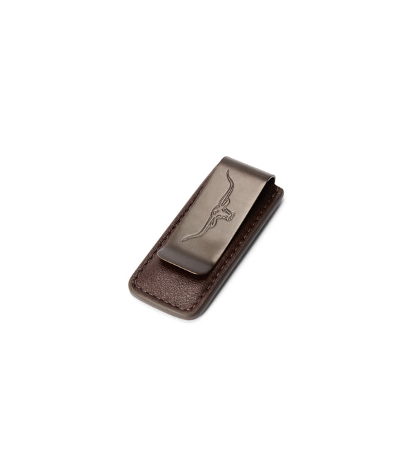 R.M.Williams - Money Clip Leather Farrier - Whiskey
