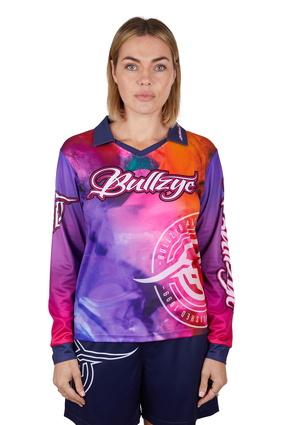 Bullzye - Womens - Fishing Shirt - Reef - Pink/Navy