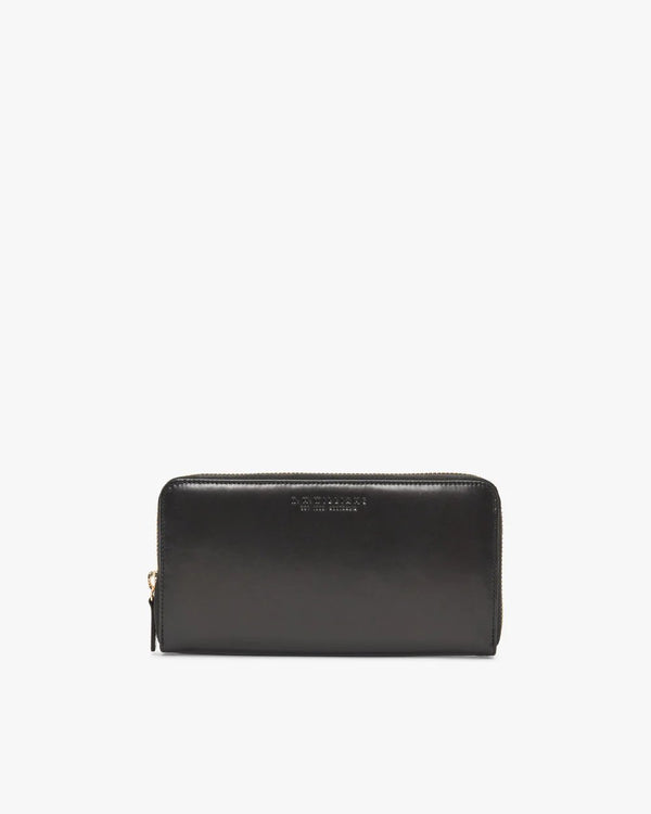 R.M.Williams - Singleton Zip Wallet - Ebony