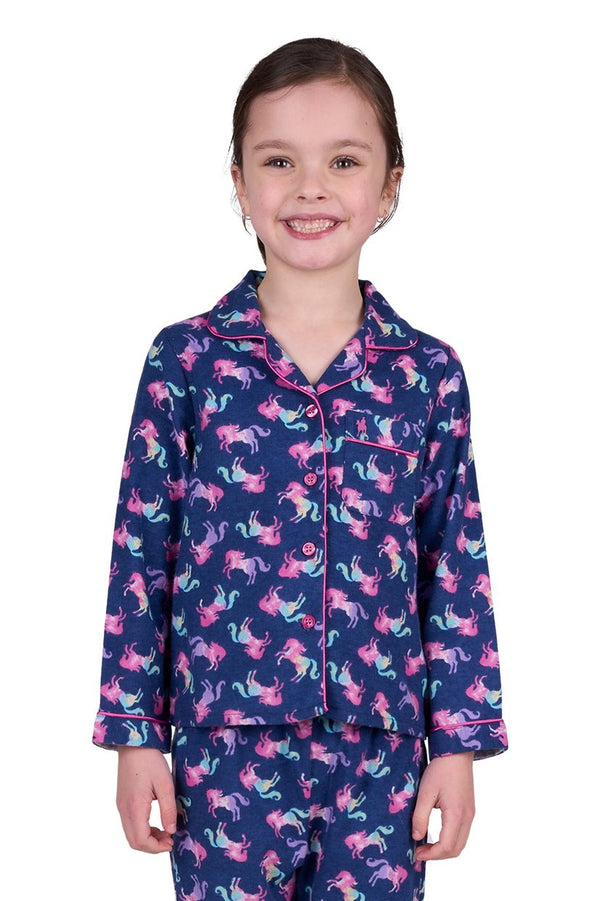 Thomas Cook - Kids - Blair Rainbow Horse PJ's ~ Blue