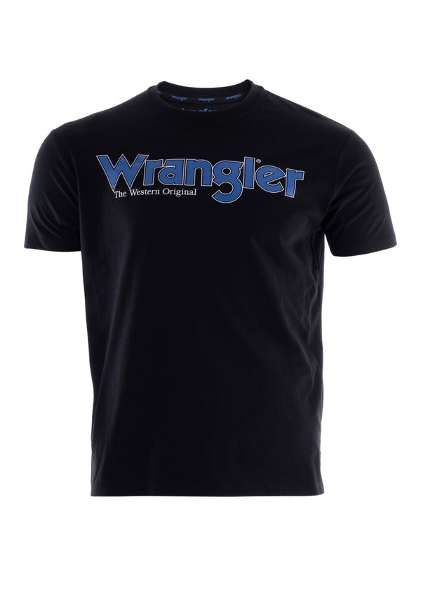 Wrangler - Mens - Ryder Logo Tee - Black