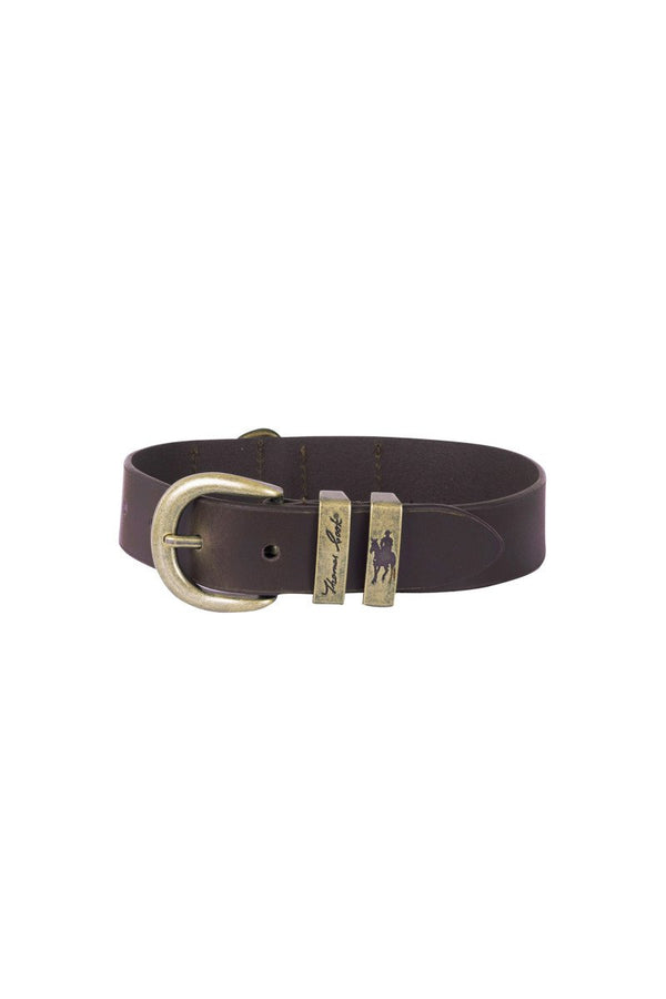 Thomas Cook - Dog Collar Twin Keeper - Chocolate