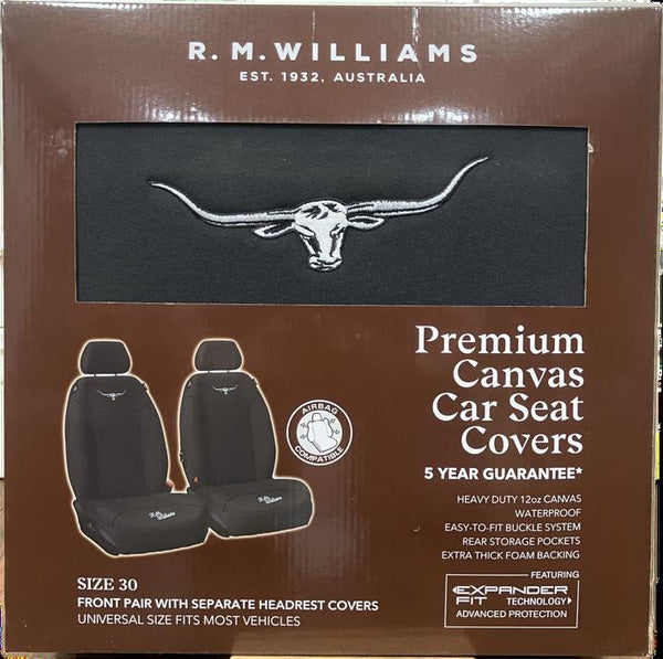 Sperling - Seat Covers RMW Canvas - Black