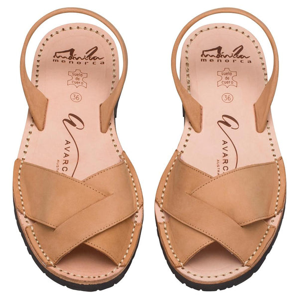 Avarcas Australia - Avarca - Crossover Tan Nubuck
