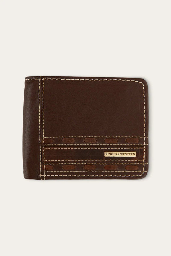 Ringers Western - Wallet - Indiana - Chocolate