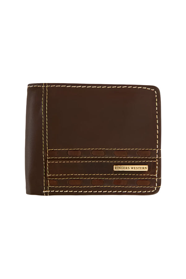 Ringers Western - Wallet - Indiana - Chocolate