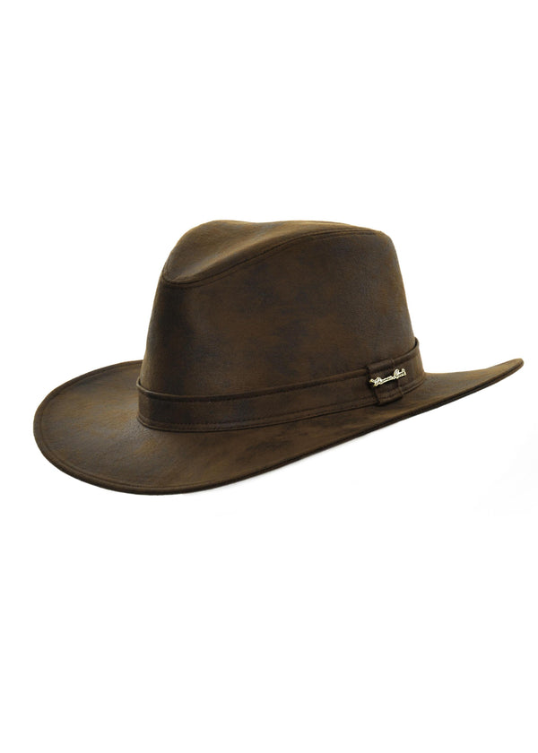 Thomas Cook - Travel Crushable Hat - Dark Brown