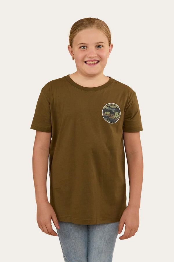 Ringers Western - Signature Bull Classic Tee ~ MGreen/Camo