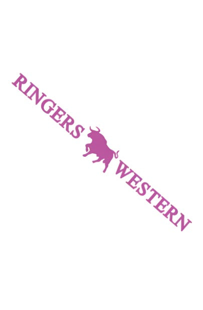 Ringers Western - Die Cut Sticker (Small) - Pink
