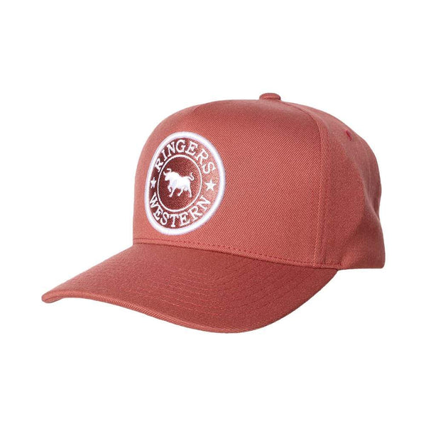 Ringers Western - Cap - Baseball - Grover Wool - SalmonRed