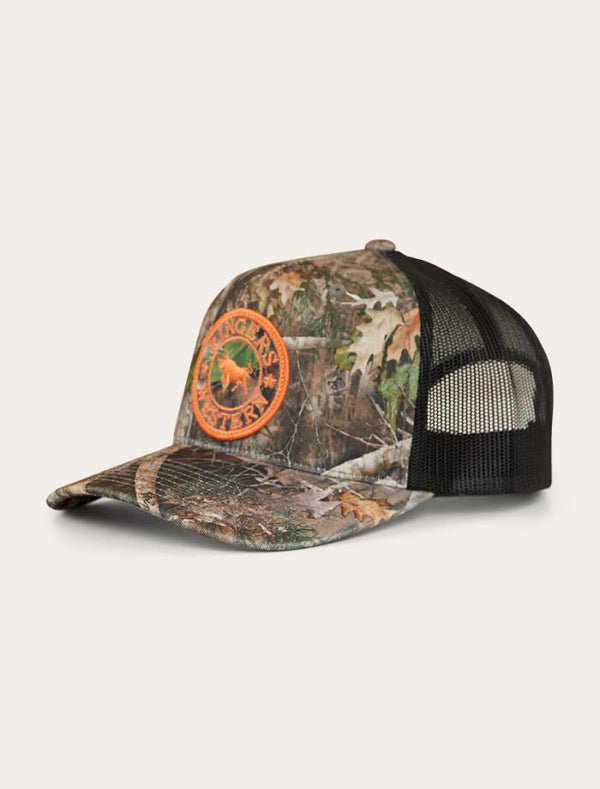 Ringers Western - Cap - Trucker - Leaf Camo/Orange