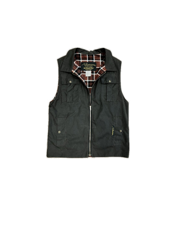 Claybourn (The Australian Coat Company) - Aussie WLM Vest - Oilskin - FlannoLin