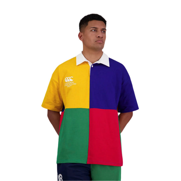 Canterbury - Mens - Harlequin 24W Block S/S Rugby - Assorted