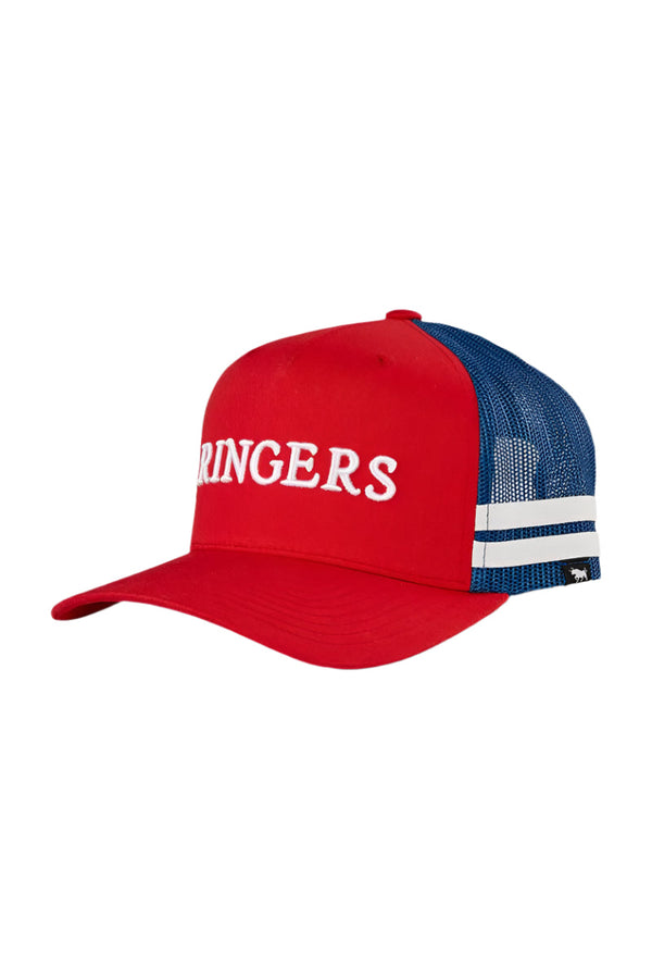 Ringers Western - Kids - Cap - Trucker - Barton ~ Fiery Red