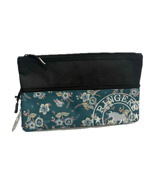 Ringers Western - Spencer Pencil Case - Black/Floral