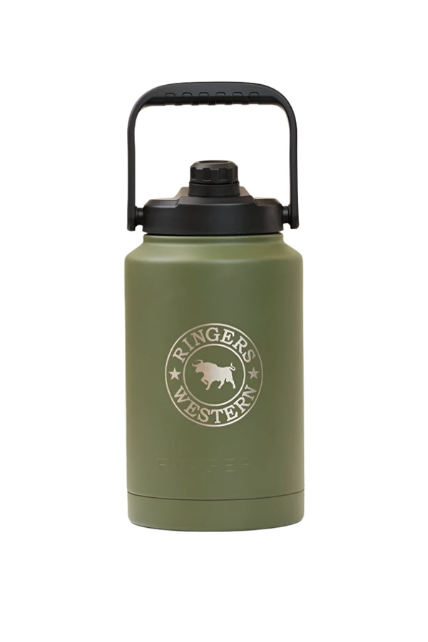 Ringers Western - Big Gulp 1Gallon Bottle - Green