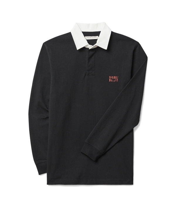 R.M.Williams - Mens - Branded Rugby - Black