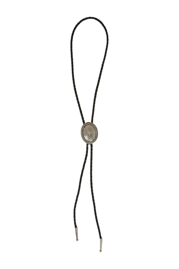 Ringers Western - Bolo Tie - Western - Antique Silver