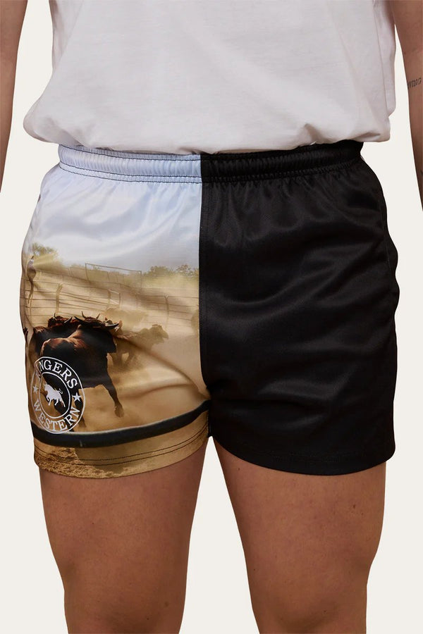 Ringers Western - Unisex - Footy Short Ringers - Multi/Black