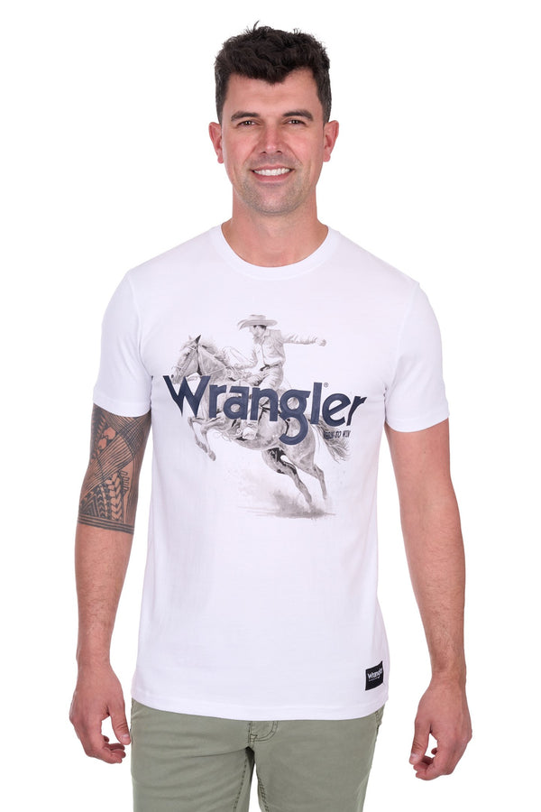 Wrangler - Mens - Lance Tee - White