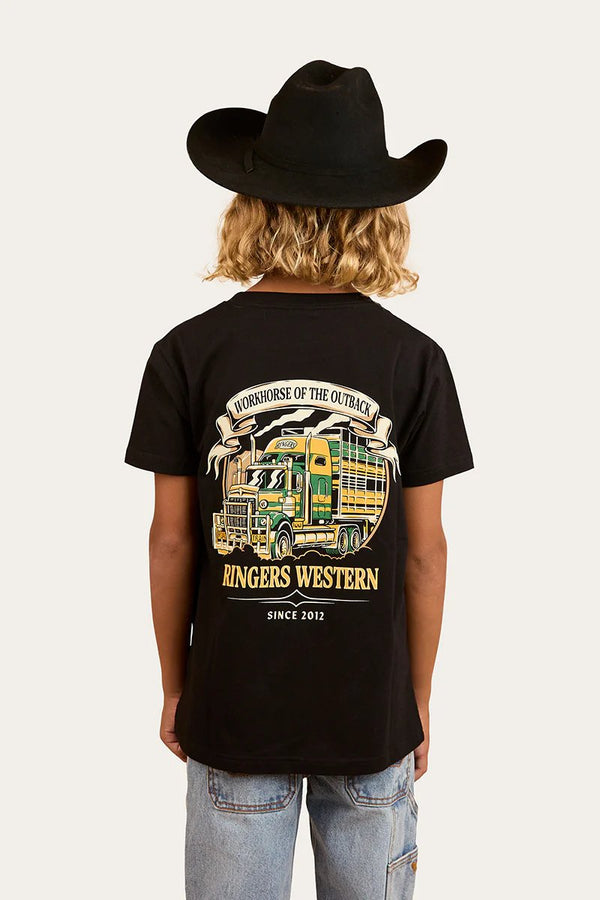 Ringers Western - Kids - Workhorse Classic Tee ~ Black