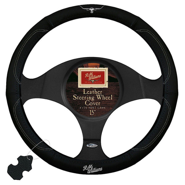 Sperling - Steering Wheel Cover RMW 15" - WhiteLogo