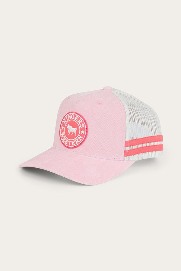 Ringers Western - Kids - Cap - Trucker - McCoy ~ Barely Pink