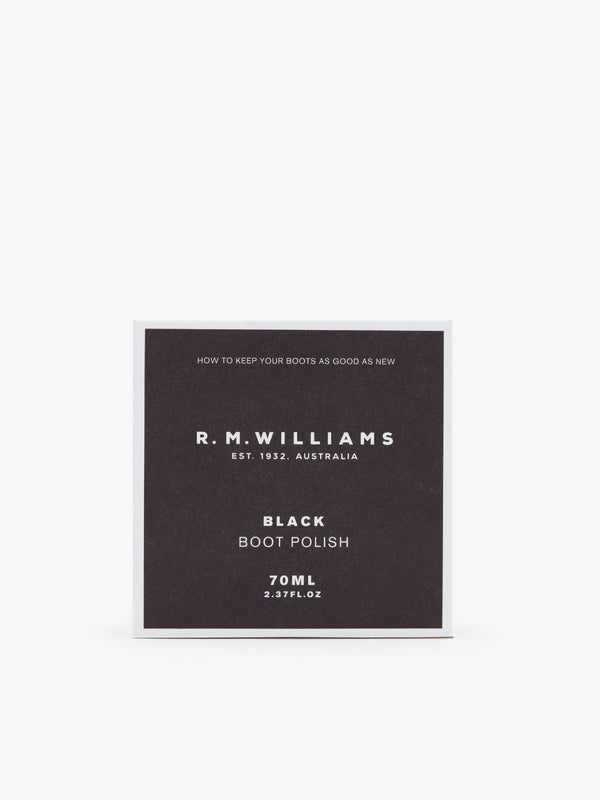 R.M.Williams - Stockman Polish 70ml - Black