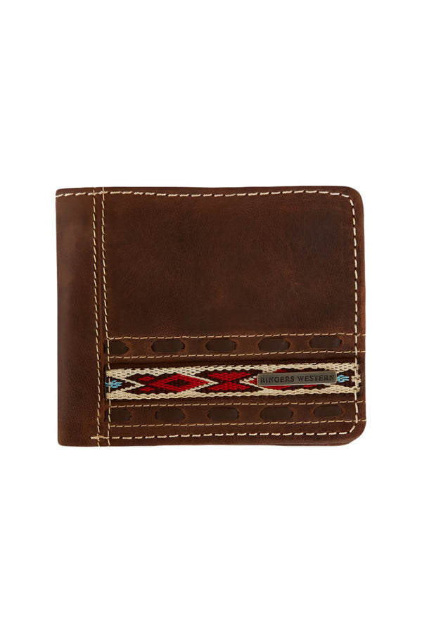Ringers Western - Wallet - Indiana - Burnt Brown