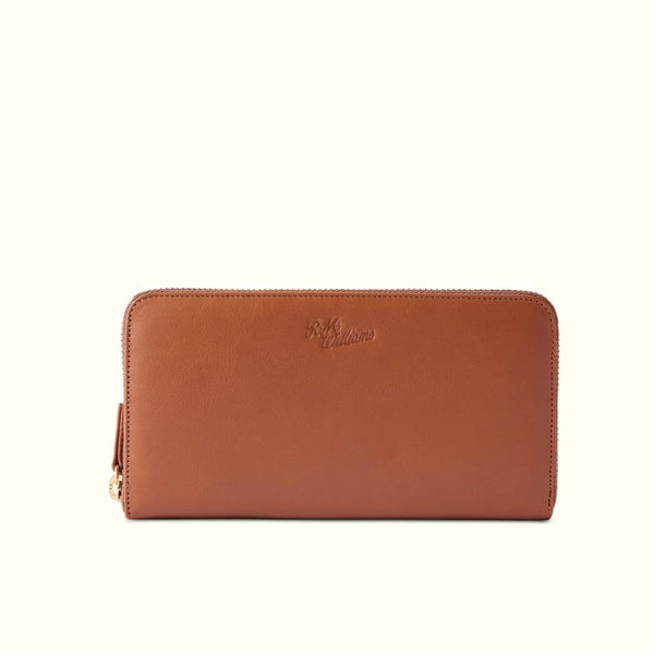 R.M.Williams - Singleton Zip Wallet - Caramel