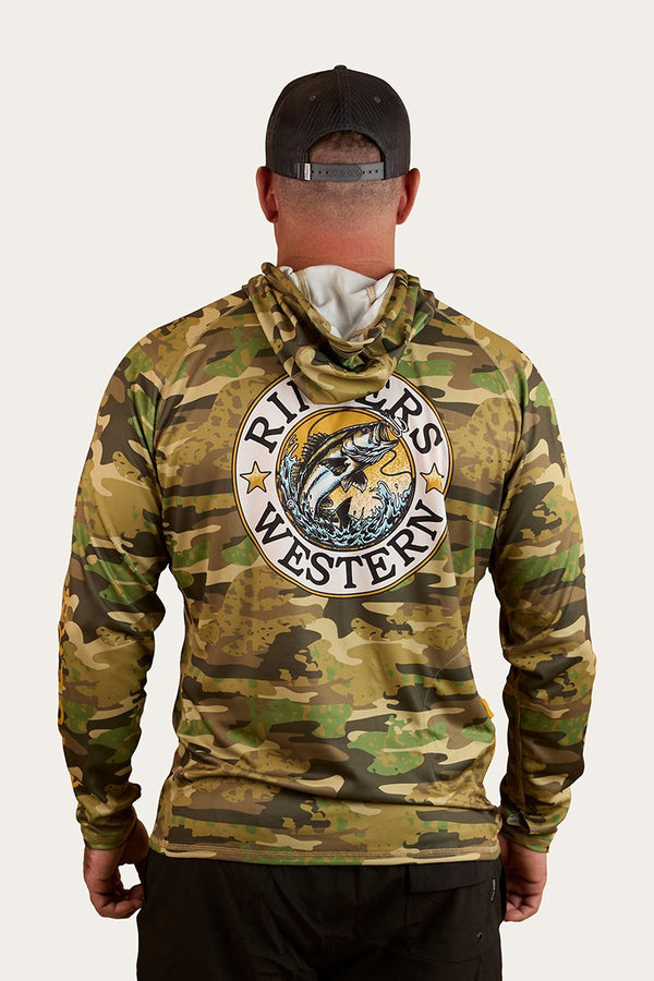 Ringers Western - Mens - Fishing Shirt - Big Catch - Camo