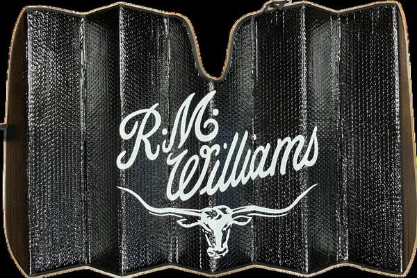 Sperling - Sunshade - RMW Logo Script - Black/White