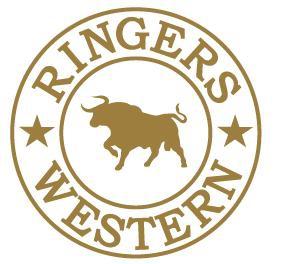 Ringers Western - Classic Sticker - Gold