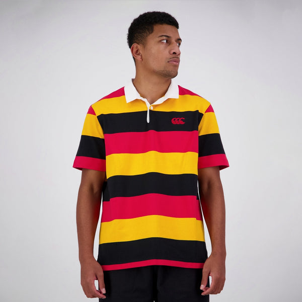 Canterbury - Heritage SS Rugby Hooker - Black/Gold/Rd