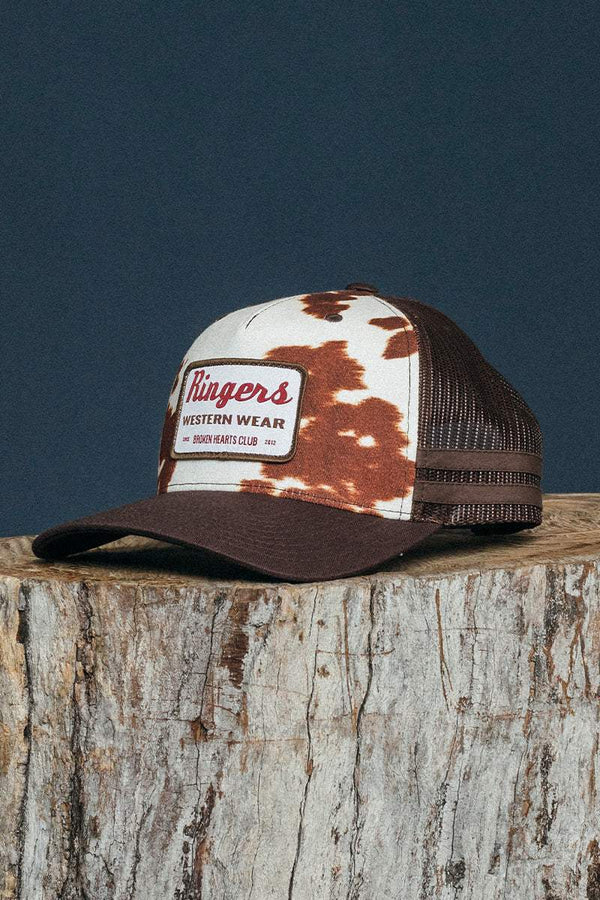Ringers Western - Cap - Trucker - Daisy - Chocolate