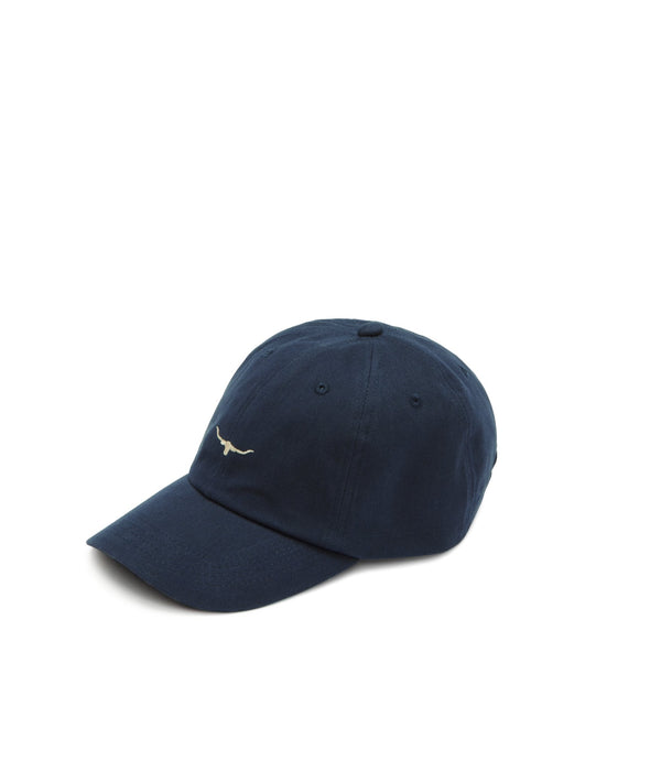 R.M.Williams - Mini Longhorn Twill Cap - Blue Wash