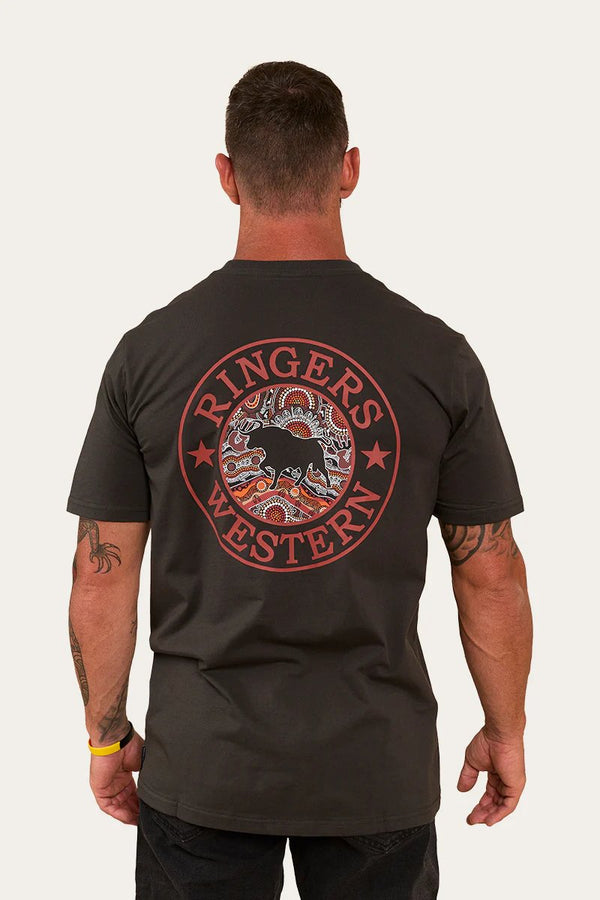 Ringers Western - Unisex - Walkabout Warrior T-Shirt -Charcoal