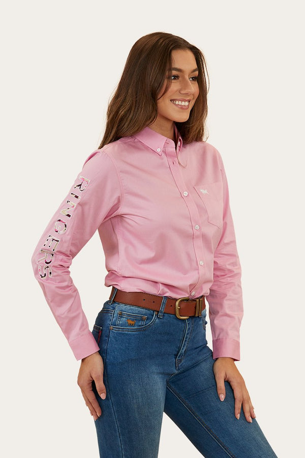 Ringers Western - Womens - Malaya Dress Shirt - Pastel Pink