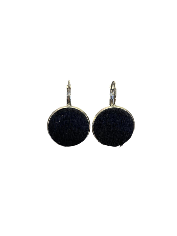 Paisley May - PMB Cowhide Drop - Silver - 20mm