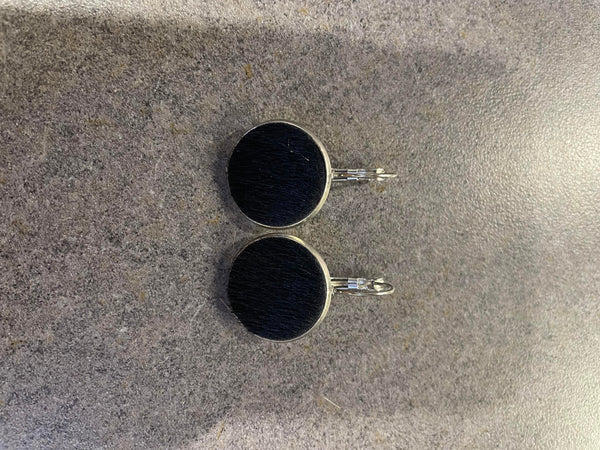 Paisley May - PMB Cowhide Drop - Silver - 20mm