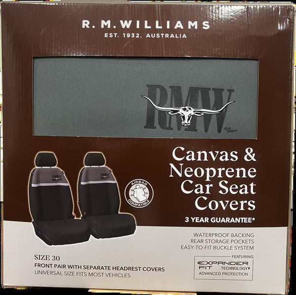 Sperling - Seat Covers RMW Canvas/Neoprene - Black