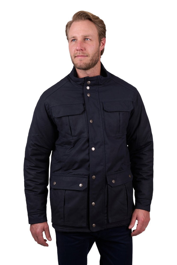 Thomas Cook - Tarcutta Oilskin Jacket - Navy