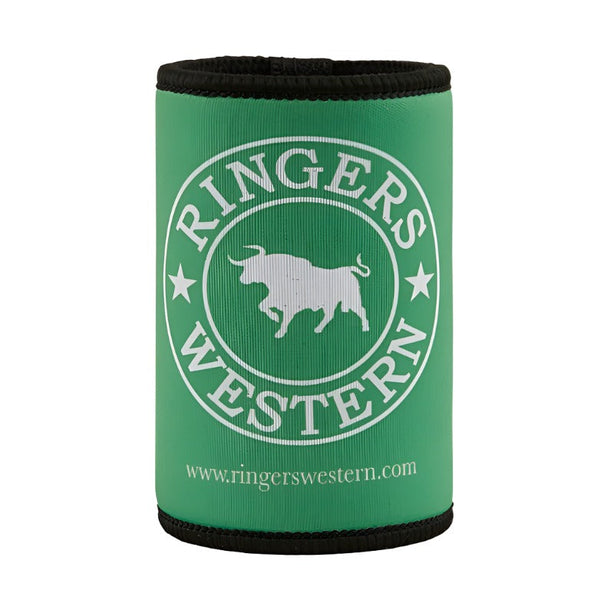 Ringers Western - Signature Bull Stubby Cooler - Kelly Grn