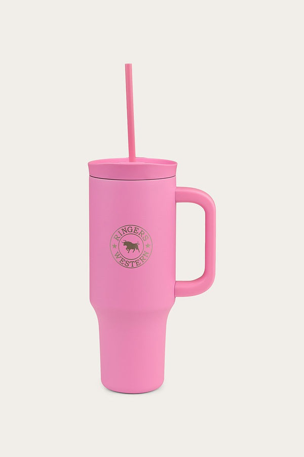 Ringers Western - Roadie Original Drink Bottle -PastelPink