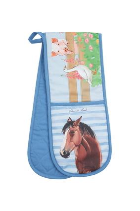 Thomas Cook - Oven Glove - Farm Animals - Light Blue