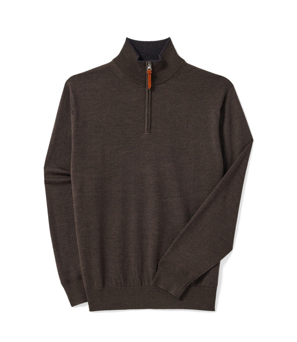 R.M.Williams - Ernest Sweater - Chestnut
