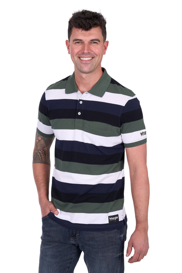 Wrangler - Mens - Alan Polo - Navy/Cypress