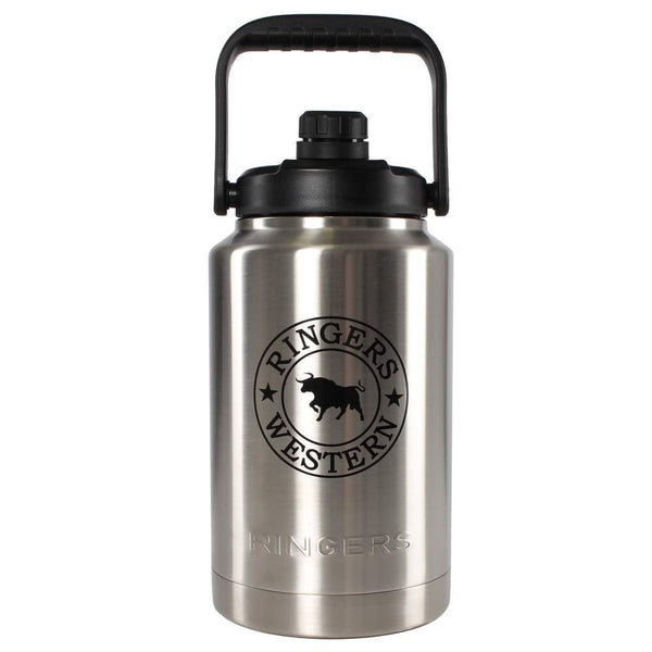 Ringers Western - Big Gulp 1Gallon Bottle - StainlessSteel