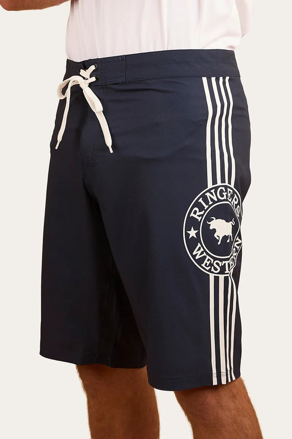 Ringers Western - Mens - Southern Cross Swim Short - Navy/White