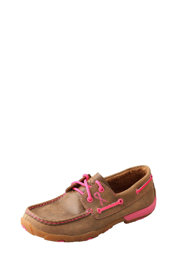 Twisted X - Mocs LaceUp - Neon Pink